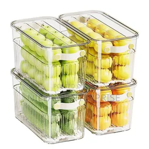 Stackable Acrylic Fridge Containers