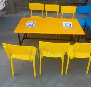 Kindergarten Set of 6 Chairs and a Table