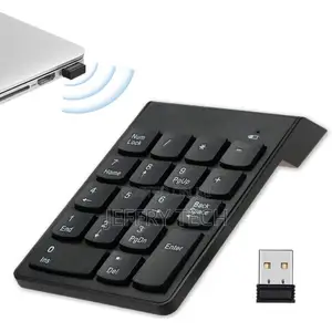 2.4ghz Mini Wireless Keyboard 18 Keys Numeric Keypad Compat