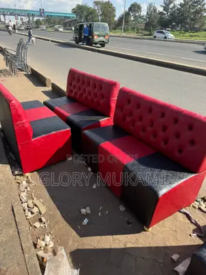 Restaurant And Bar Red Couches
