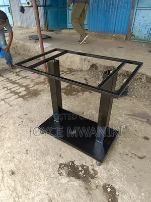 Restaurant Table Frame With Double Stands 