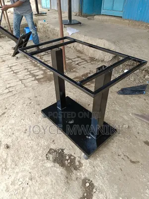 Restaurant Table Frame With Double Stands 