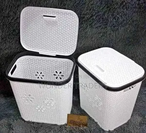 *Laundry Basket With a Lid* Big Size 46*42*32(App 70 Litres)