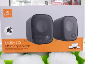 Kisonli Computer/Laptop Speaker Ks-10 Usb 2.0 Bass Sound