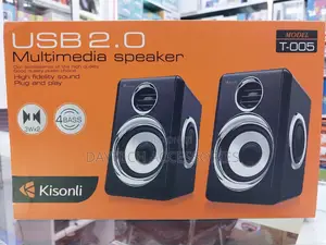 Speakers Mini Portable Usb Power T005 Kisonli Pc/Laptop
