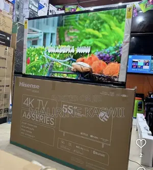 Hisense 55′′ 55a6n Uhd Smart Frameless Tv (2025 Model)