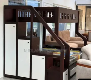 Double Decker Bed With Wardrobes
