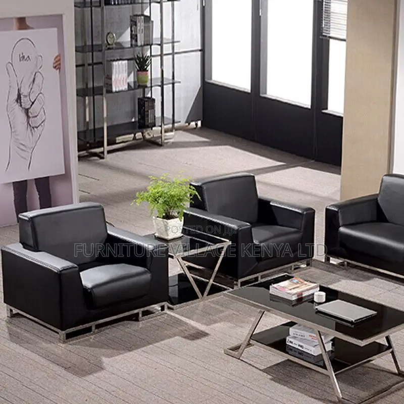 Sofas:Modern 5-Seater Classy Casual Office Visitor Sofa Set
