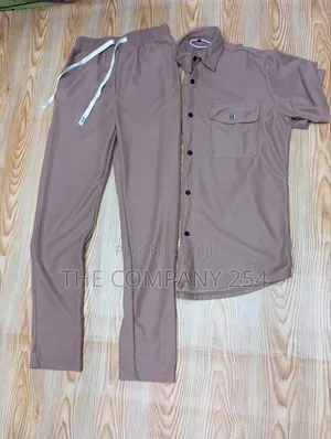 Quality Cotton Designer Unisex 2 Piece Linen Made Suit