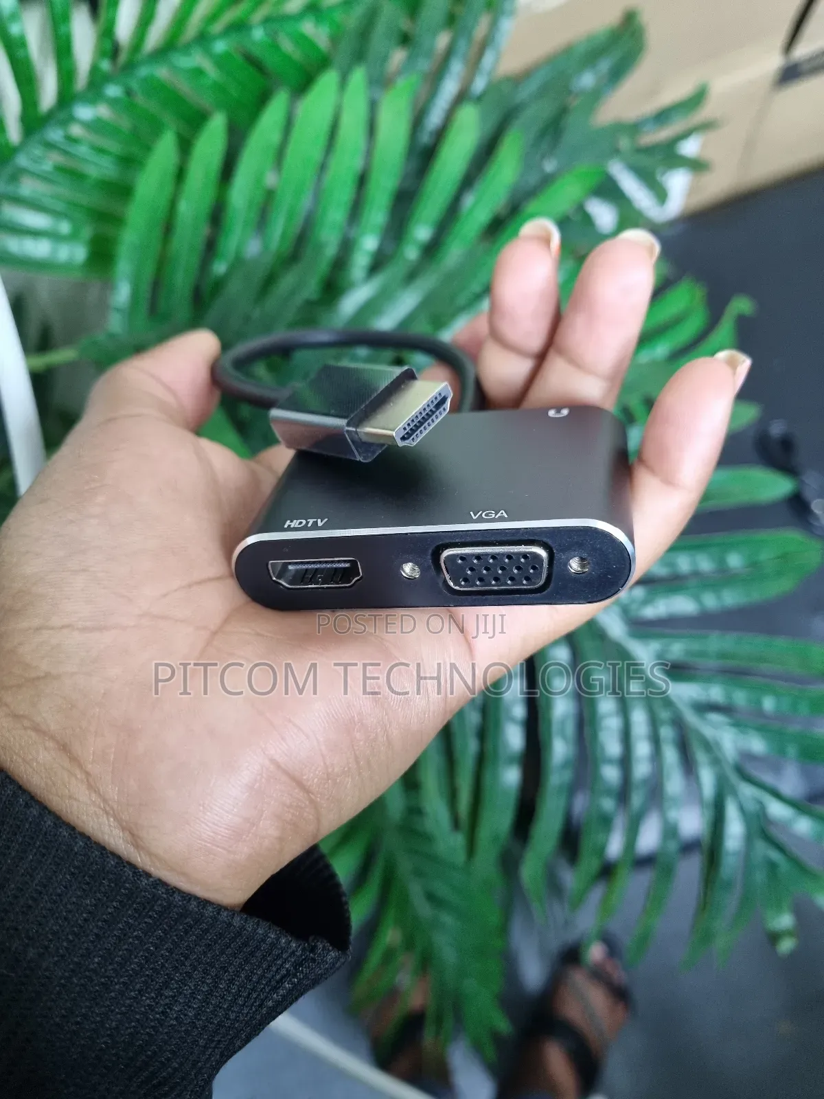Hdmi to Hdmi+Vga Adapter With Audio