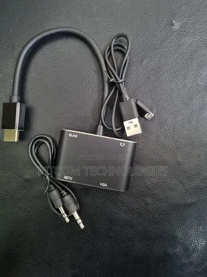 Hdmi to Hdmi+Vga Adapter With Audio