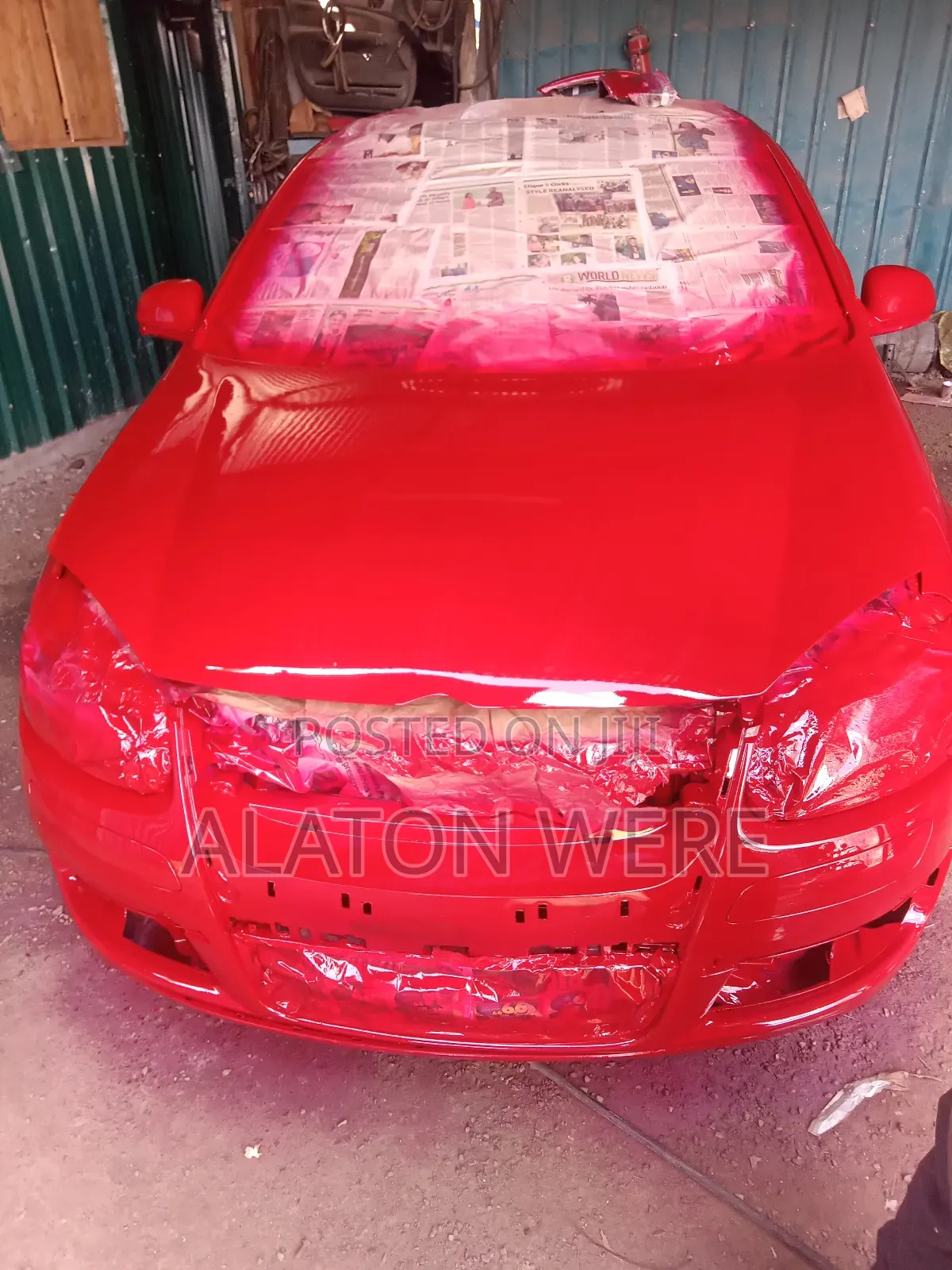 Spray Painting Job