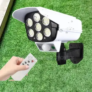 Energy Saving Dummy Fake CCTV Camera Solar Light