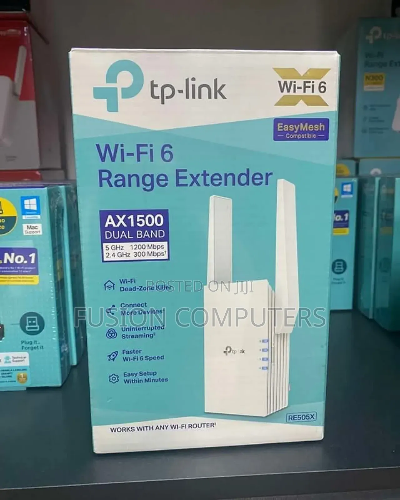 Tp-Link Ax1500 Wi-Fi Range Extender – Tl-Re505x