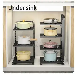 Kitchen Adjustable Storage Rack