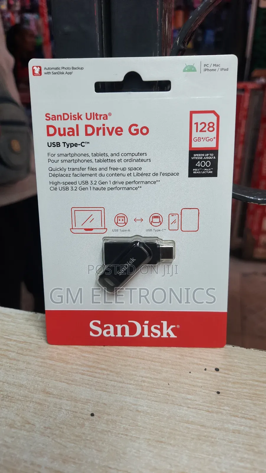 128gb Dual Drive Go Usb Type-C (New Version)