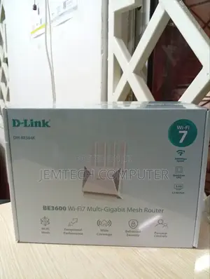 Wifi 7 D-Link Dir Be364k Be3600 Dual Band Mesh Router