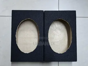 MDF Heavy-Duty 6 by 9 Oval Midrange Cabinets - A Pair