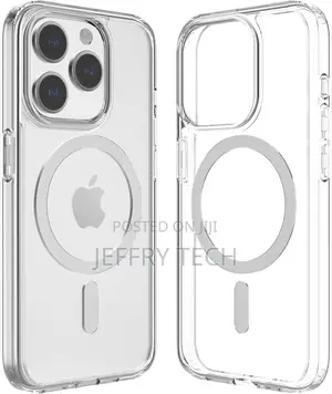 Gmcell Clear Magnetic Phone Case for iPhone 15 Series