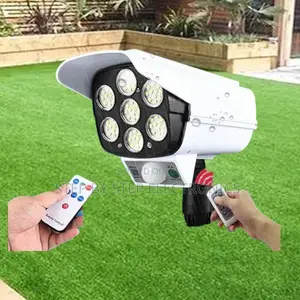 Motion Activated Dummy Fake CCTV Camera Solar Light