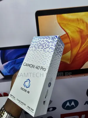 New Tecno Camon 40 Pro 256 GB Black