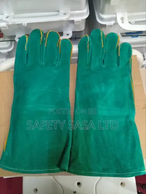 Leather Gloves .