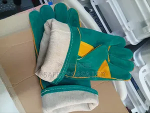 Leather Gloves .