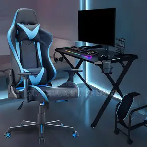 Office Chair: Adjustable Seat Height Recliner Gamer Chair