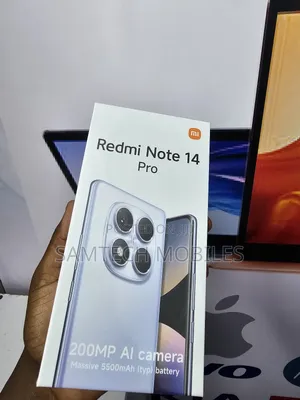 New Xiaomi Redmi Note 14 Pro 256 GB Black