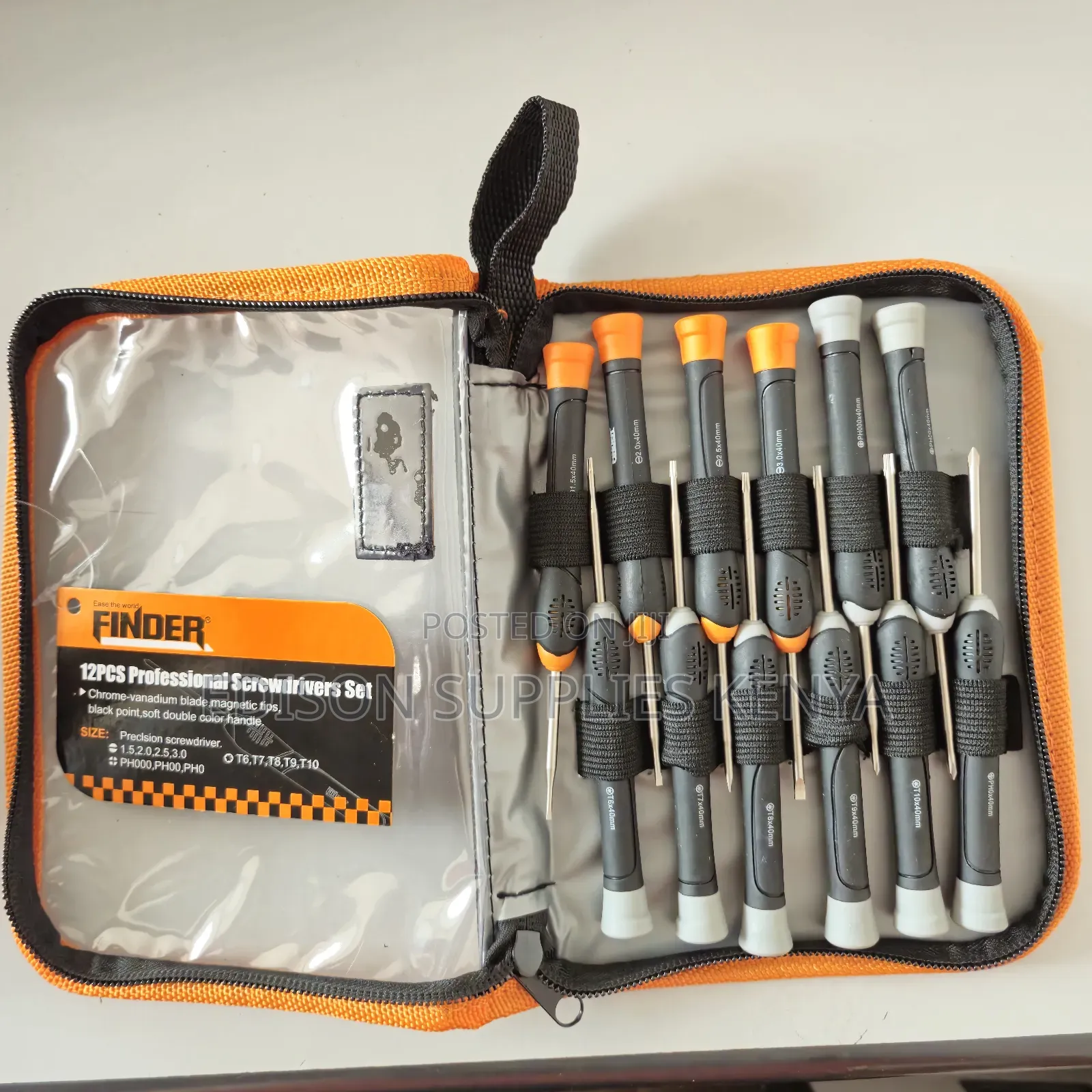 12pcs Precision Screwdrivers Set Finder Tools Professional