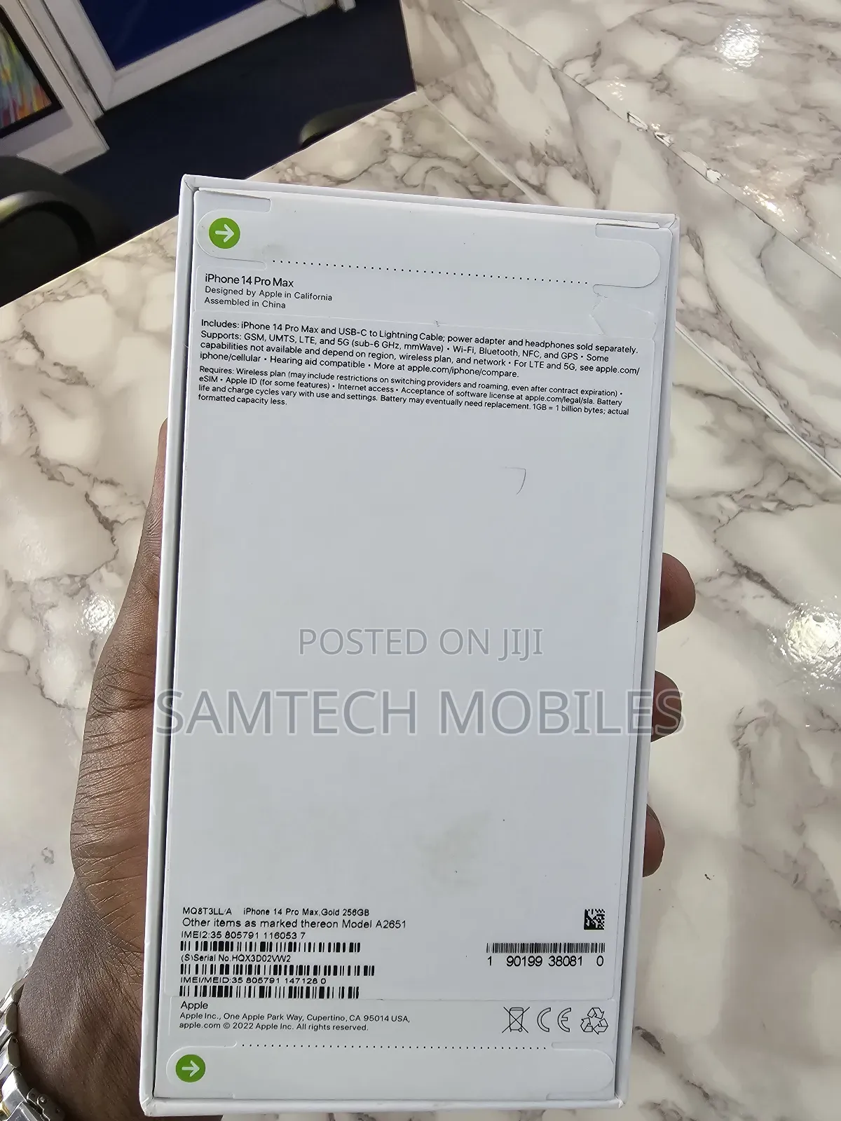 New Apple iPhone 14 Pro Max 256 GB Gold