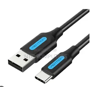 Vention Usb 2.0 a Male to C Male 3a Cable 1m Black