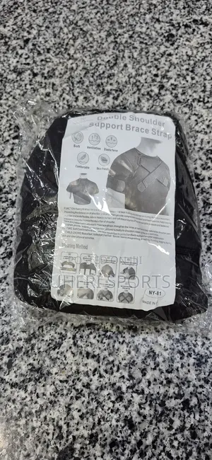 Double Strap Shoulder Support Brace and Posture Corrector