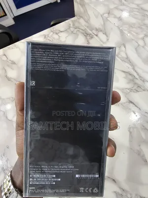 New Apple iPhone 12 Pro Max 256 GB Black