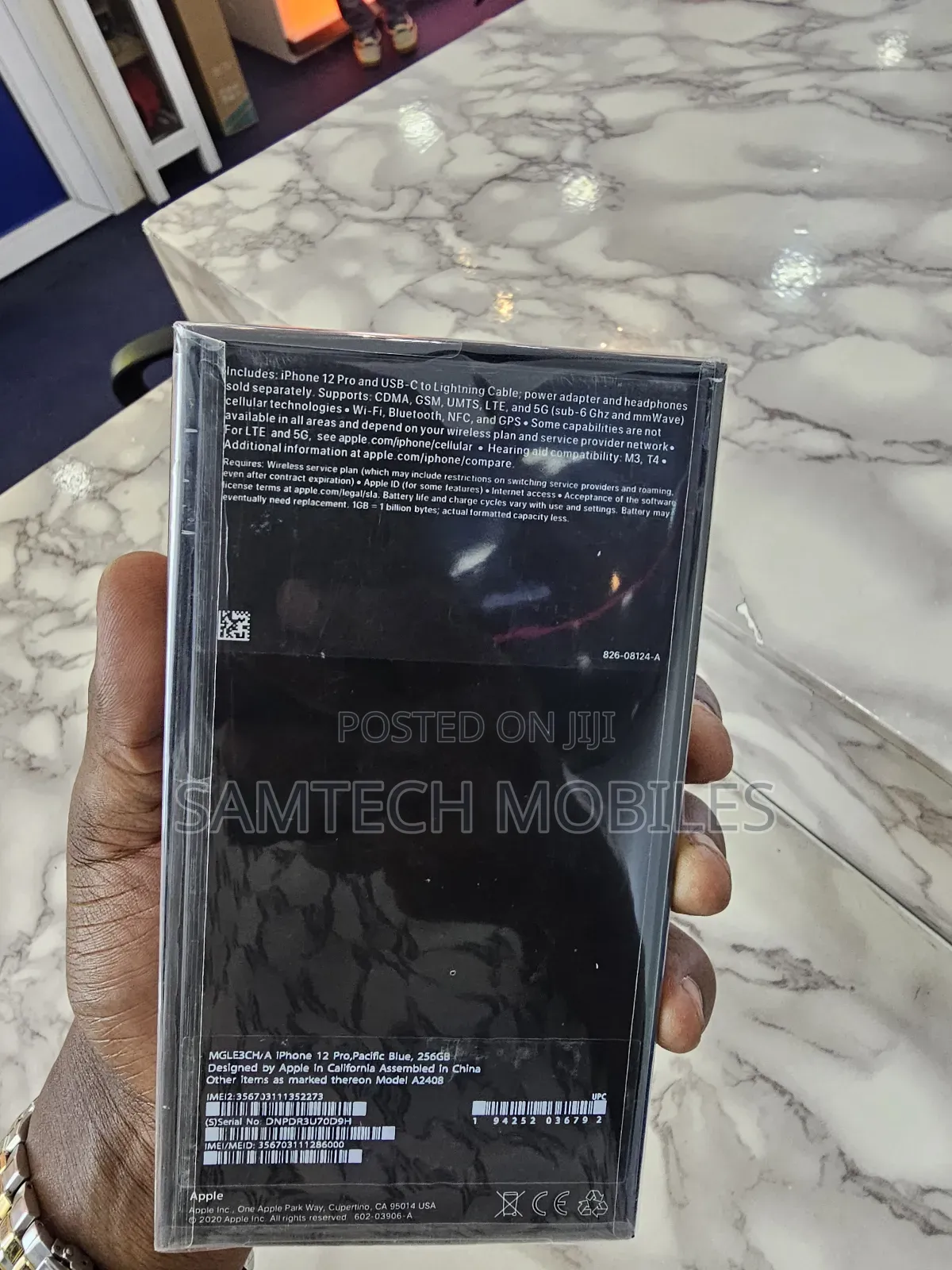 New Apple iPhone 12 Pro 256 GB Blue