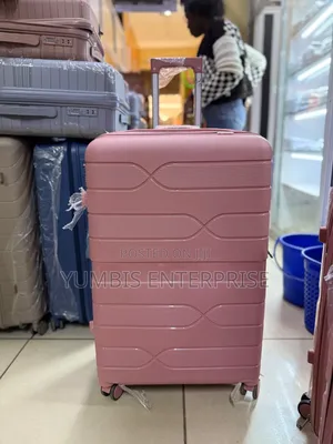 Pinky Colors Rubber Suitcases at 4500 Big Large Size