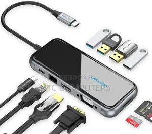 Vention Usb C Multi-Function 10 in 1 Docking Station Usb-C
