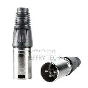 XLR 3-Pin Male Connectors