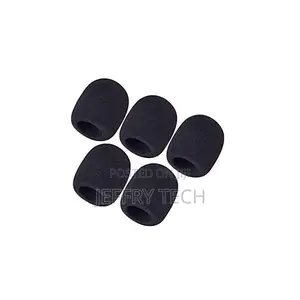 Black Microphone Sponges