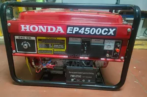Honda Ep4500 Cx Petrol Engine Key Start Generator 4 Stroke