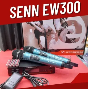 Sennheiser Ew300 Dynamic Wireless Microphone 200 Meters Frequency