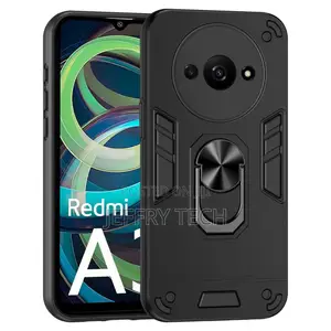 Xiaomi Redmi A3 / Poco C61 Car Holder and Rotating Ring Case