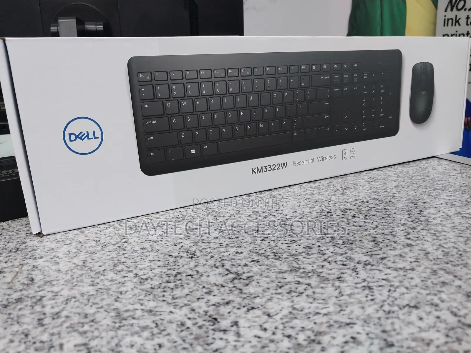 Keyboard English Dell Km3322w Wireless Keyboard/Mouse