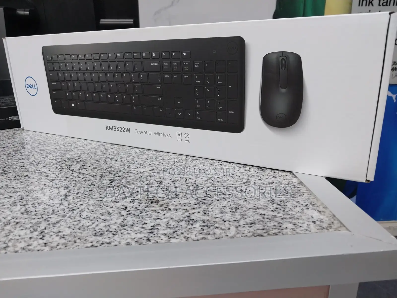 Keyboard English Dell Km3322w Wireless Keyboard/Mouse