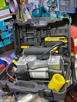 Cars Toyota Dc Air Compressor With Puncher Kit Set