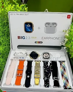 Smart Watch+Bluetooth Wireless Earphones