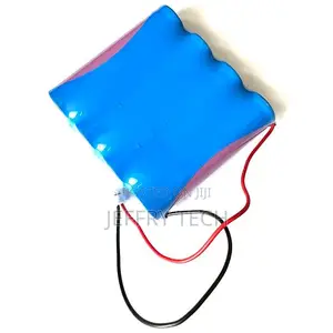 4pc Rechargeable Battery Pack - 4x1200mah 18650 Batteries 3.