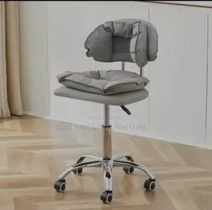 Gray Swivel Armless Counter Bar Stool Qw8kj