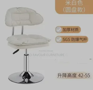 White Elegant Height Comfy Bar Stool Qs7hgf