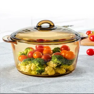 Serving Glass Pot*